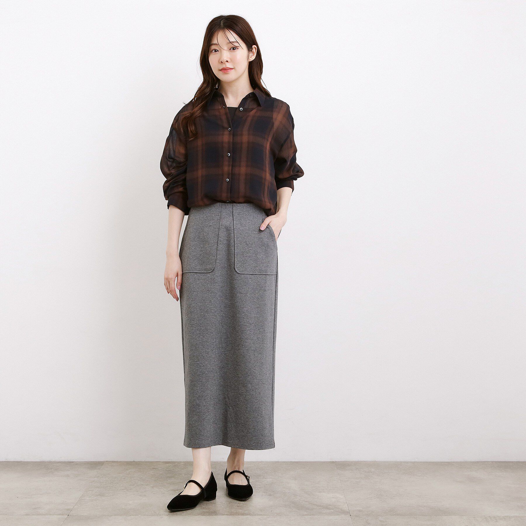 grove「【着回し◎】レイヤード風セットアップ」|スーツ|