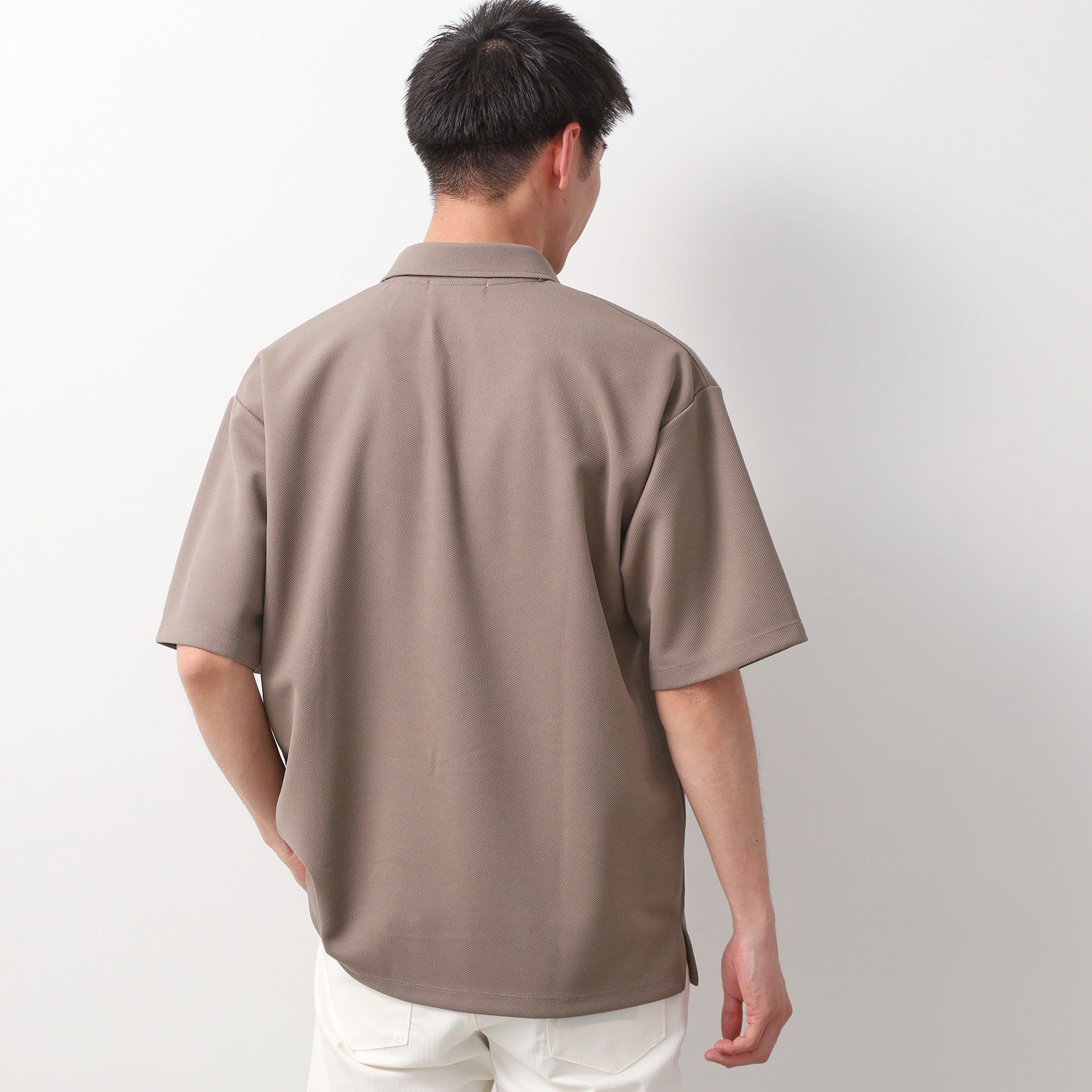 THE SHOP TK「ドライタッチカノコポロシャツ 洗濯機OK」|ポロシャツ|