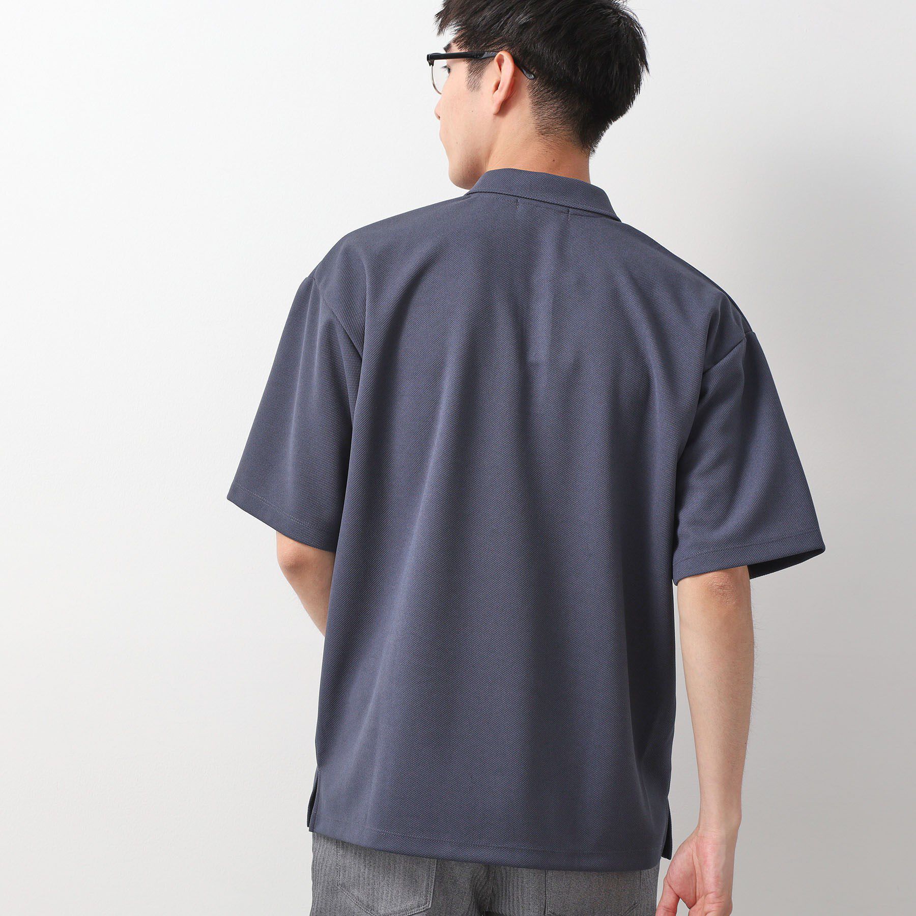 THE SHOP TK「ドライタッチカノコポロシャツ 洗濯機OK」|ポロシャツ|