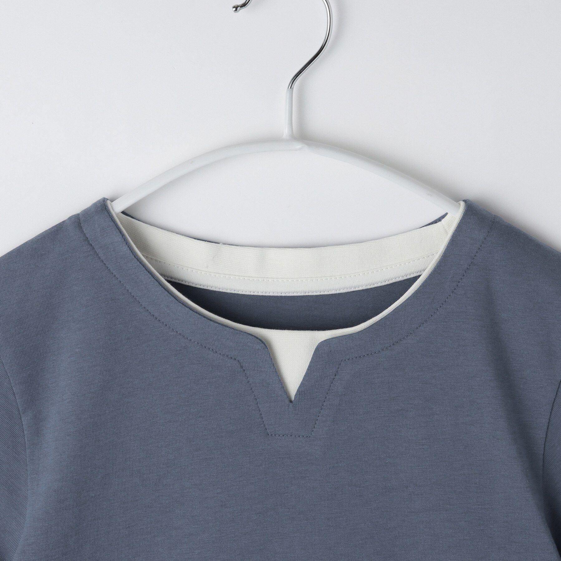 THE SHOP TK「【110－160】キーネックTシャツ」|Tシャツ・カットソー|