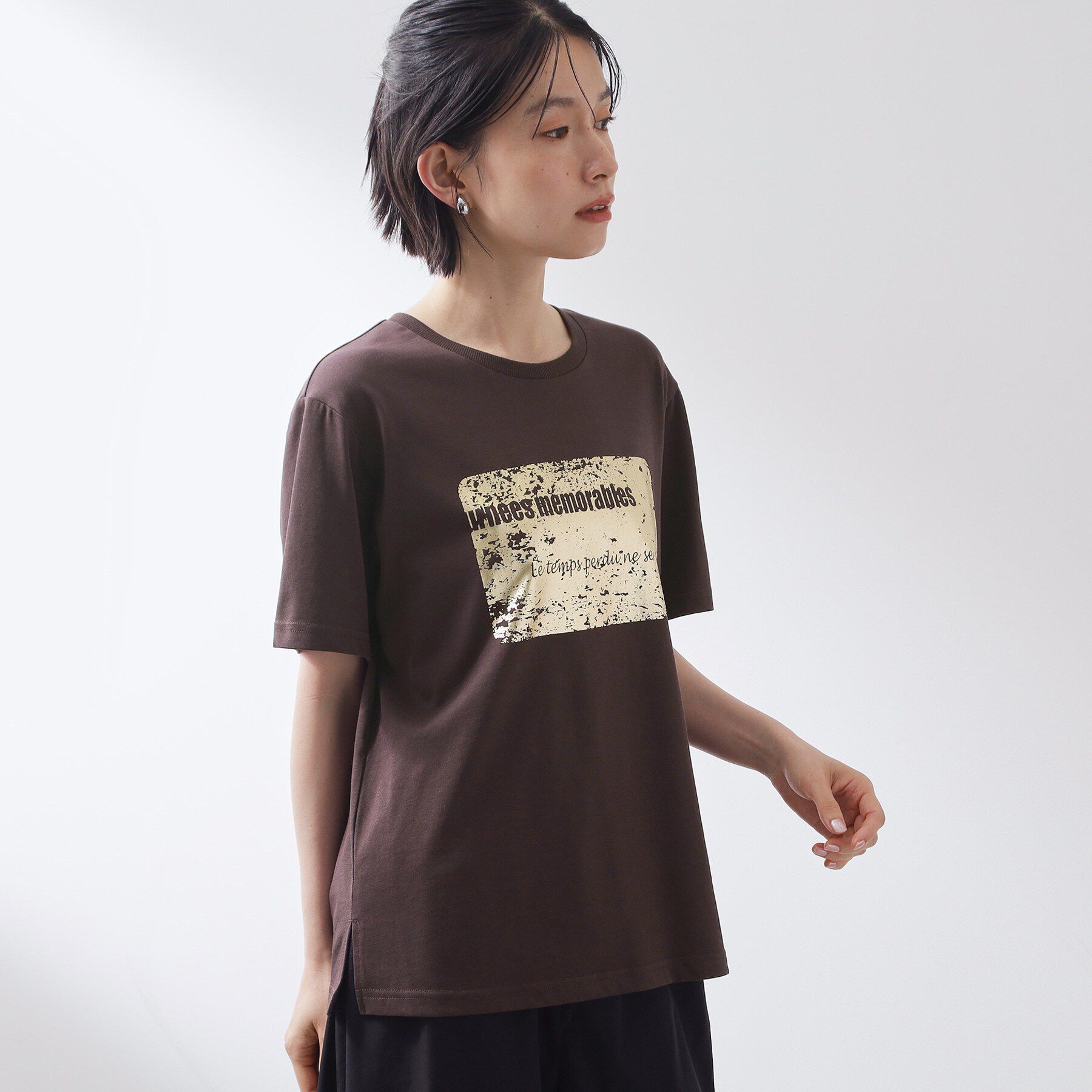 THE SHOP TK「【ひんやり/吸水速乾】プリントアソートTシャツ」|Tシャツ・カットソー|