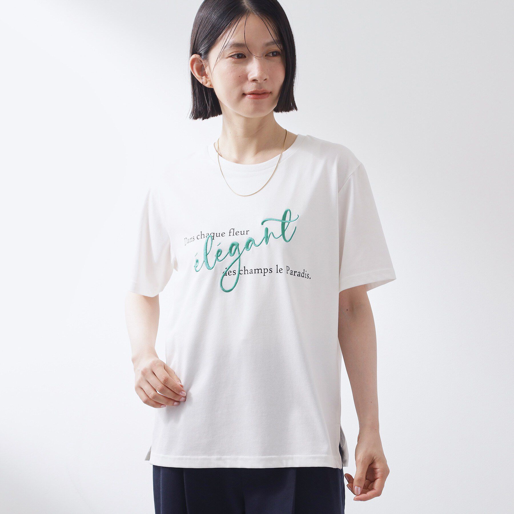 THE SHOP TK「【ひんやり/吸水速乾】プリントアソートTシャツ」|Tシャツ・カットソー|