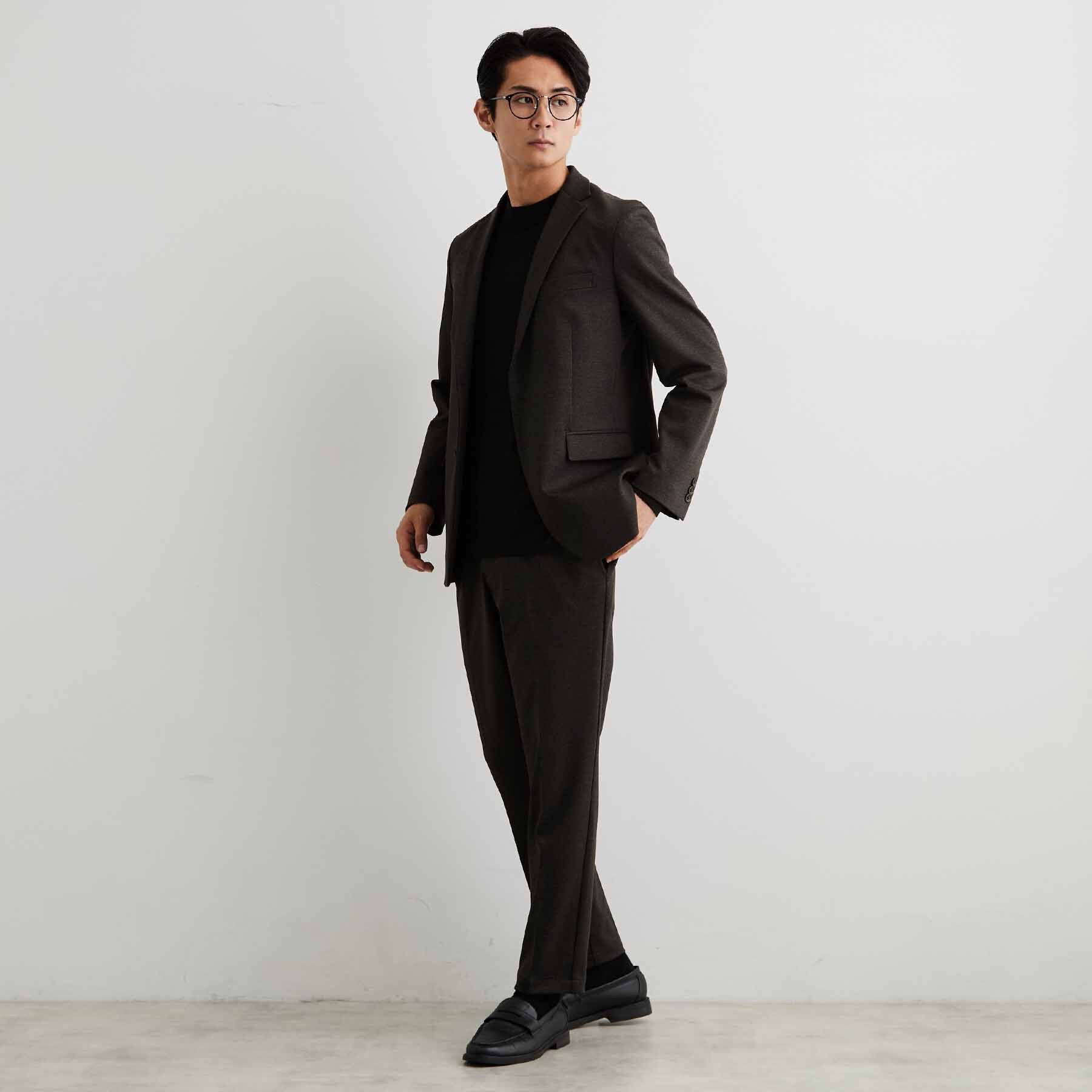 THE SHOP TK「【洗濯機OK／セットアップ可】TRジャージー ストレッチジャケット」|スーツ|