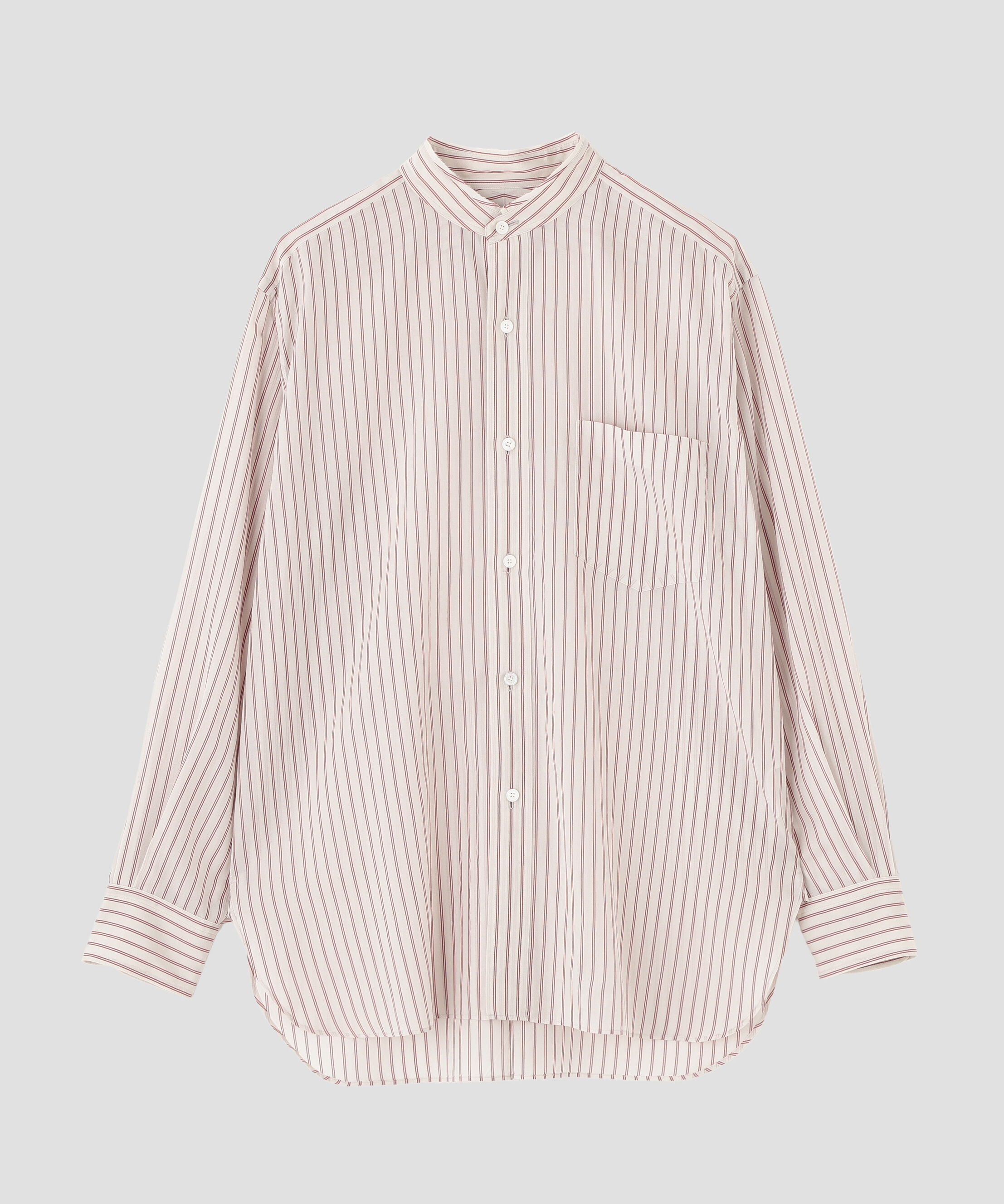 YLEVE 「YLEVE / ACETATE CUPRA STRIPE SHIRT」|シャツ・ブラウス|