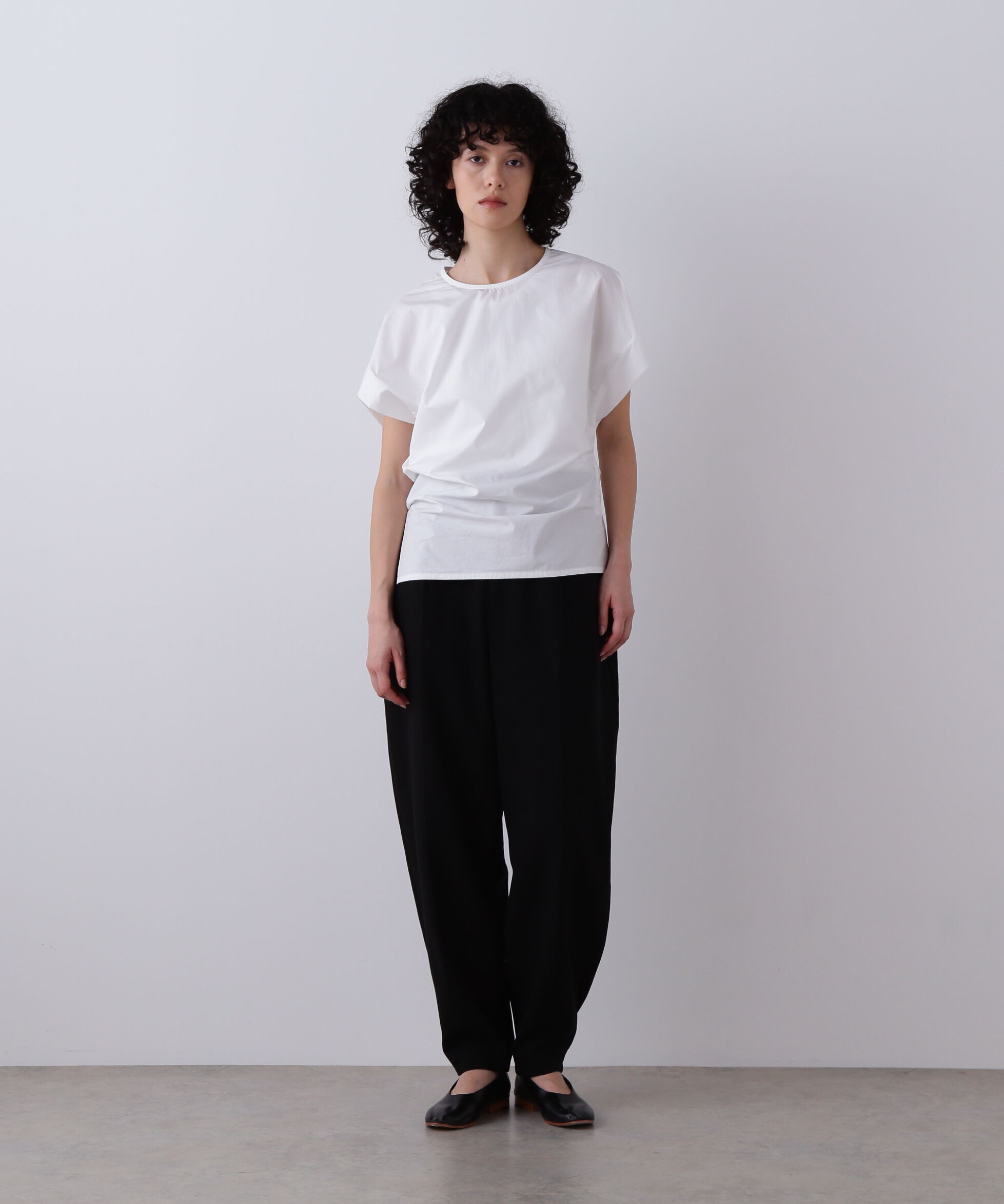 YLEVE 「YLEVE / FINX COTTON WEATHER ASYMMETRY PULLOVER SHIRT」|シャツ・ブラウス|