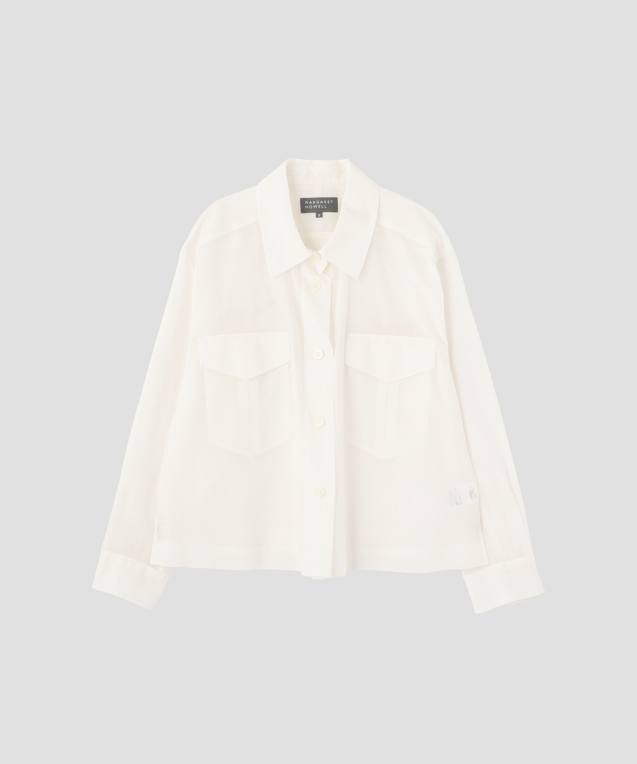  「SHEER COTTON STRIPE SHIRT」|シャツ・ブラウス|