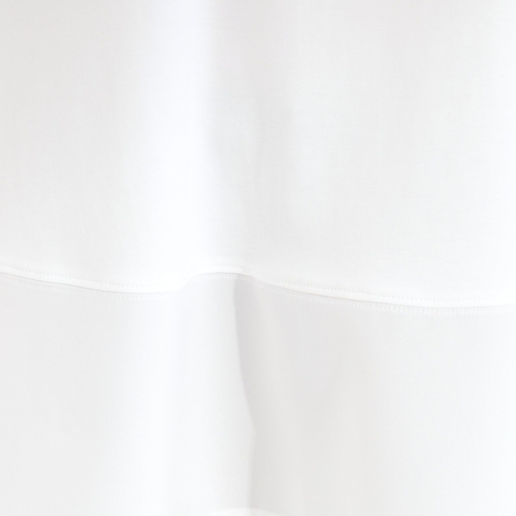 SHOO･LA･RUE「【ひんやり/UV/抗菌防臭】体型カバーも叶う 裾切り替えAライントップス」|Tシャツ・カットソー|
