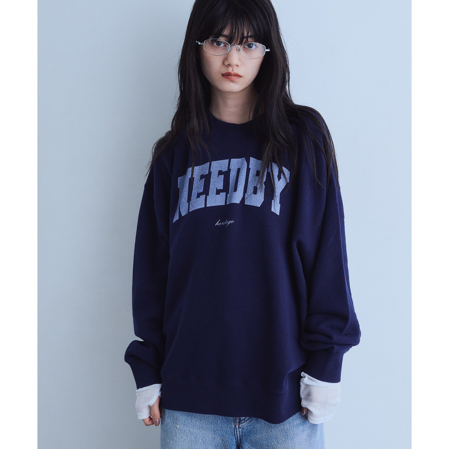 CODE A「NEEDBY heritage｜HUDSON」|パーカー|ネイビー(094)