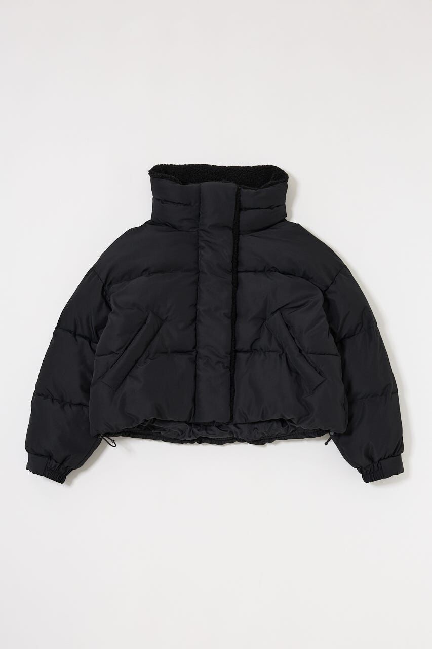 MOUSSY「STAND COLLAR PUFFER ジャケット」|ブルゾン・スタジャン|
