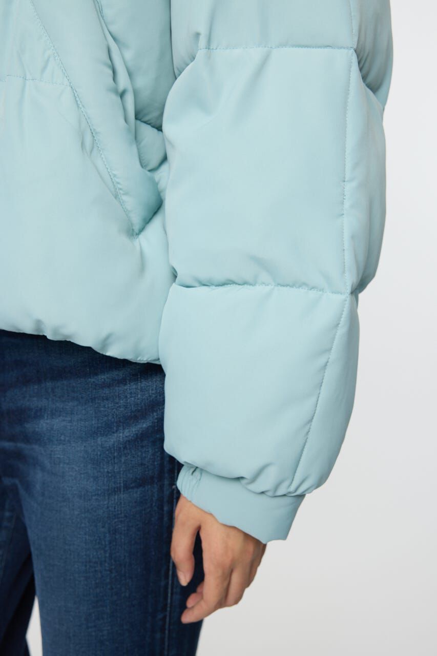 MOUSSY「STAND COLLAR PUFFER ジャケット」|ブルゾン・スタジャン|