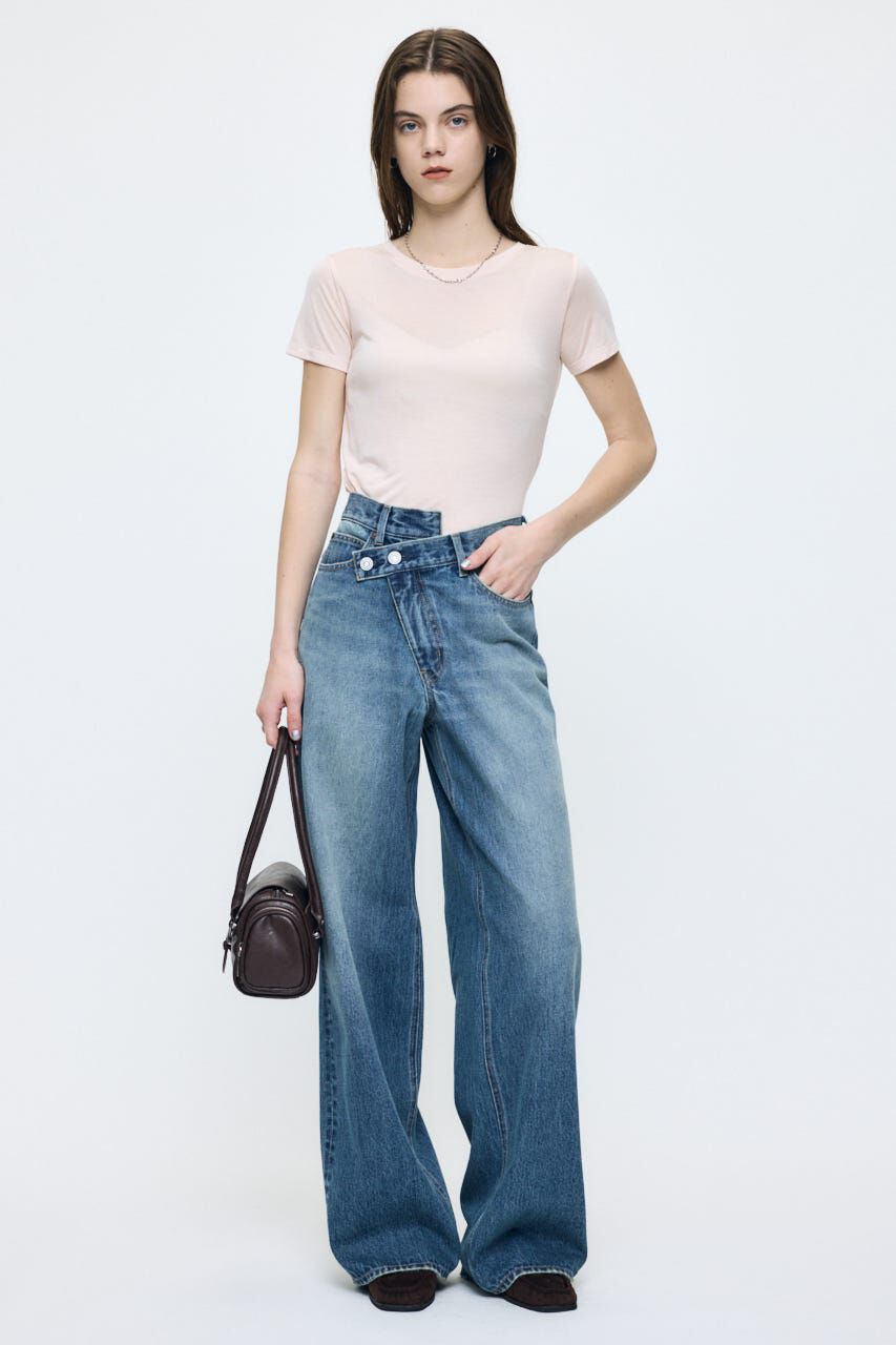 MOUSSY「SHEER BASIC TEE」|Tシャツ・カットソー|