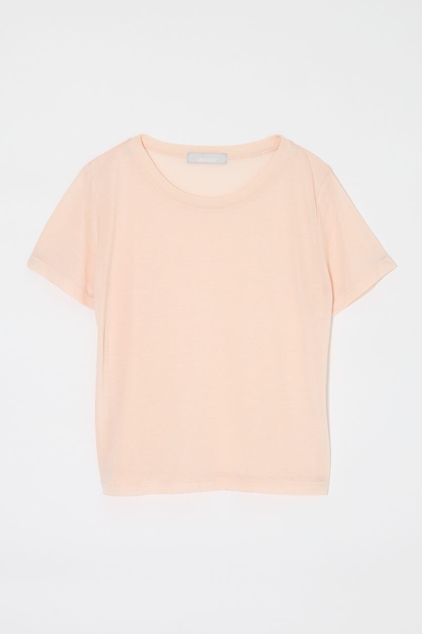 MOUSSY「SHEER BASIC TEE」|Tシャツ・カットソー|