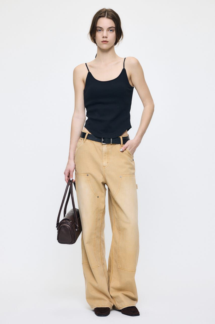 MOUSSY「BACK SCOOPキャミソール」|キャミソール|