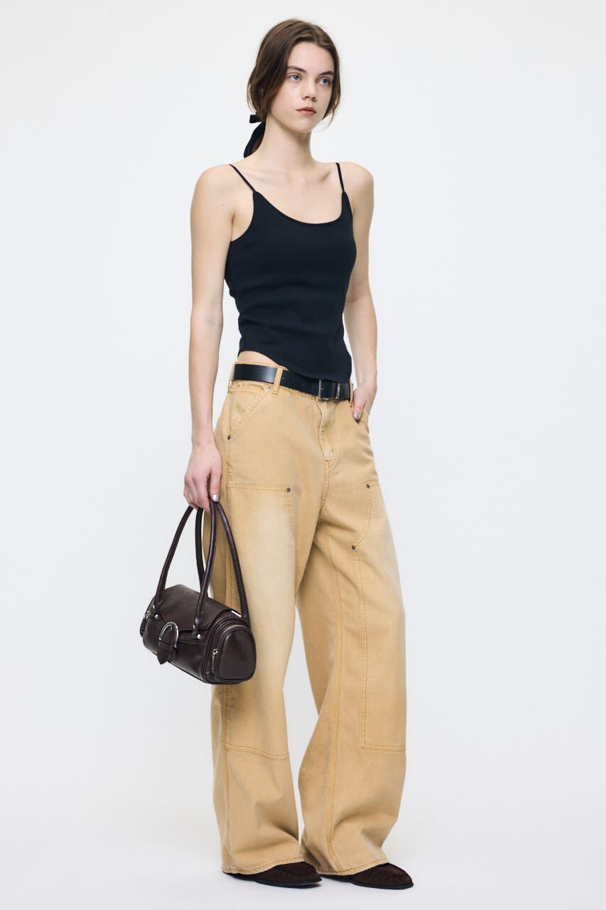 MOUSSY「BACK SCOOPキャミソール」|キャミソール|