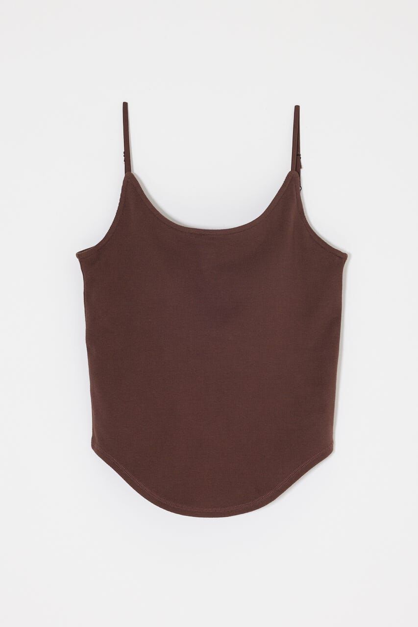 MOUSSY「BACK SCOOPキャミソール」|キャミソール|BRN