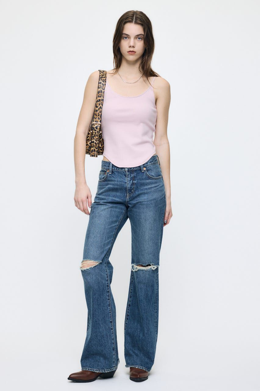MOUSSY「BACK SCOOPキャミソール」|キャミソール|