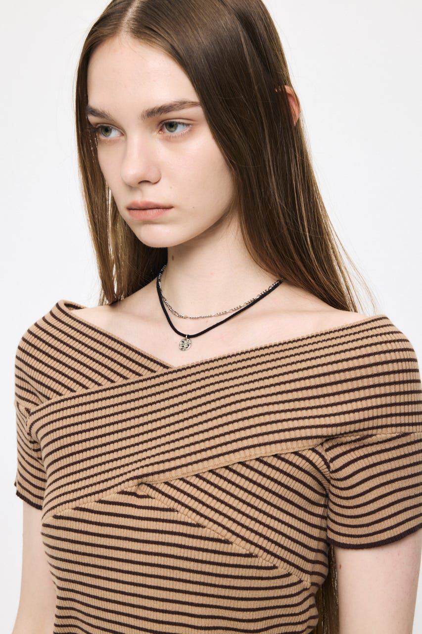 MOUSSY「F/SUEDE & CHAIN チョーカー」|ネックレス|