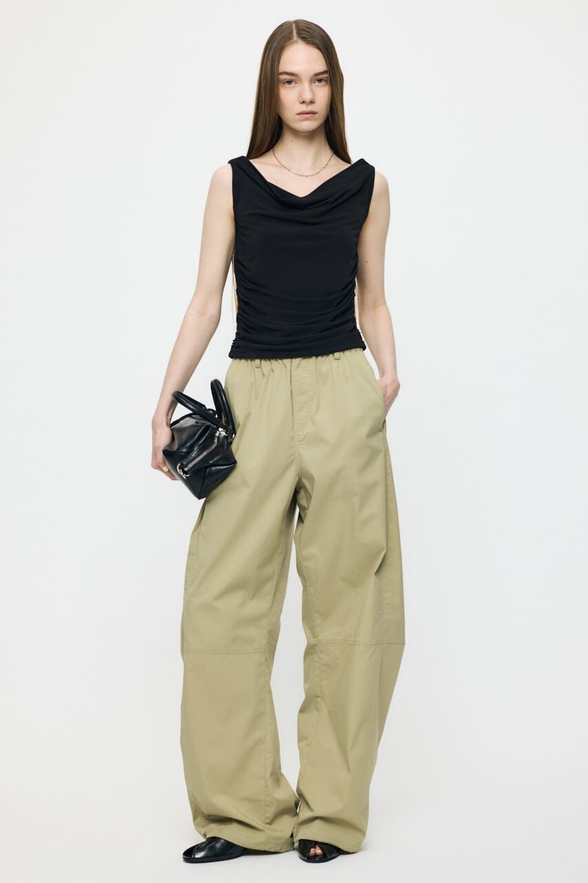 MOUSSY「WAIST GATHER DRAPE トップス」|その他|