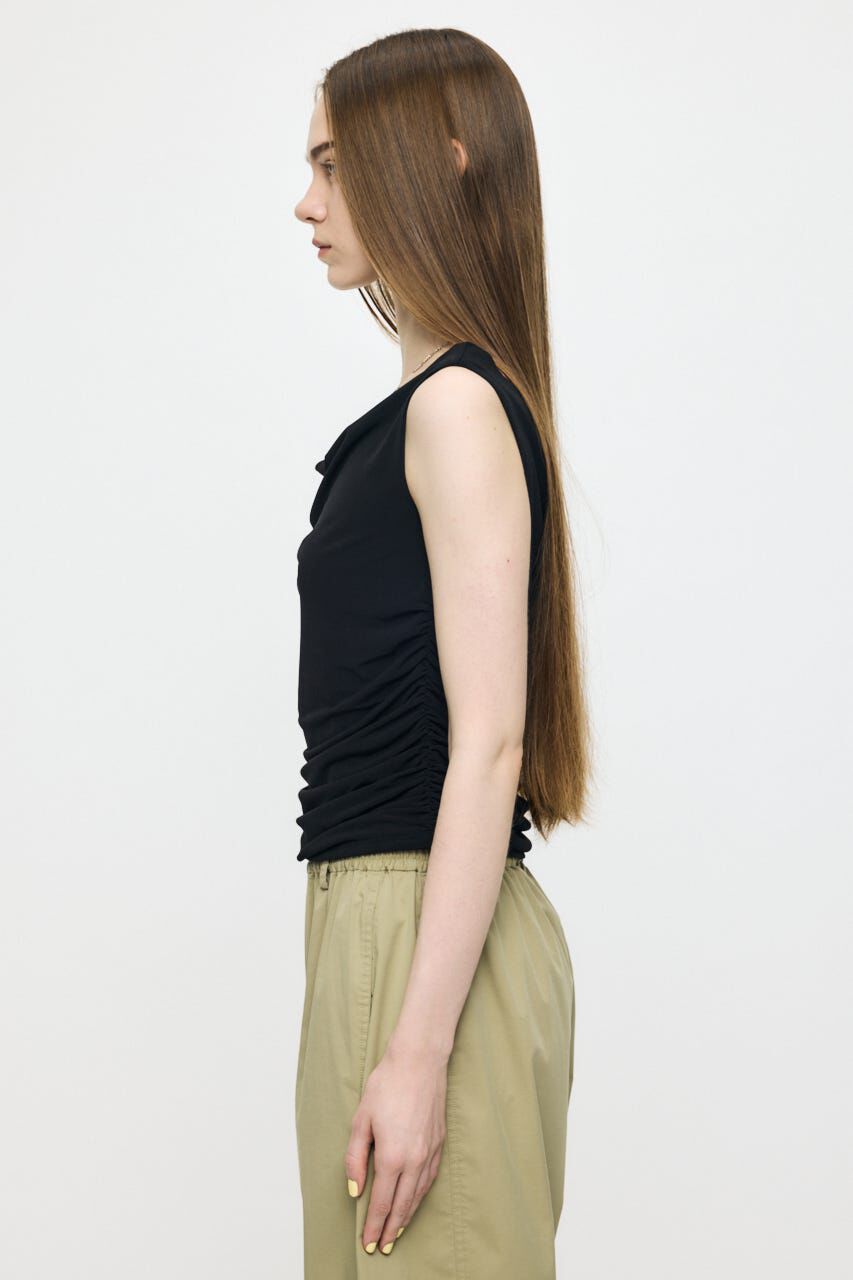 MOUSSY「WAIST GATHER DRAPE トップス」|その他|