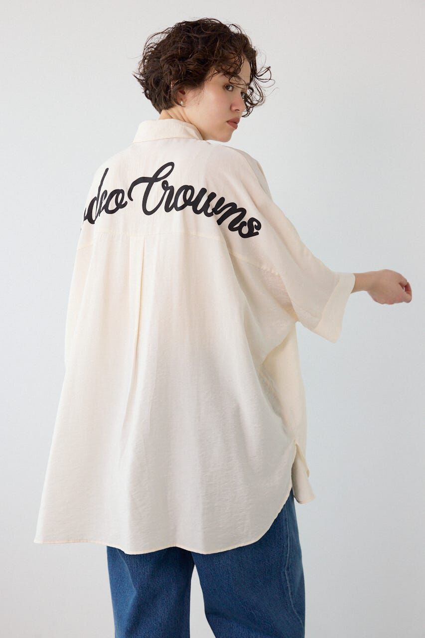 RODEO CROWNS「COOL ドルマンロゴシャツ」|シャツ・ブラウス|O/WHT1
