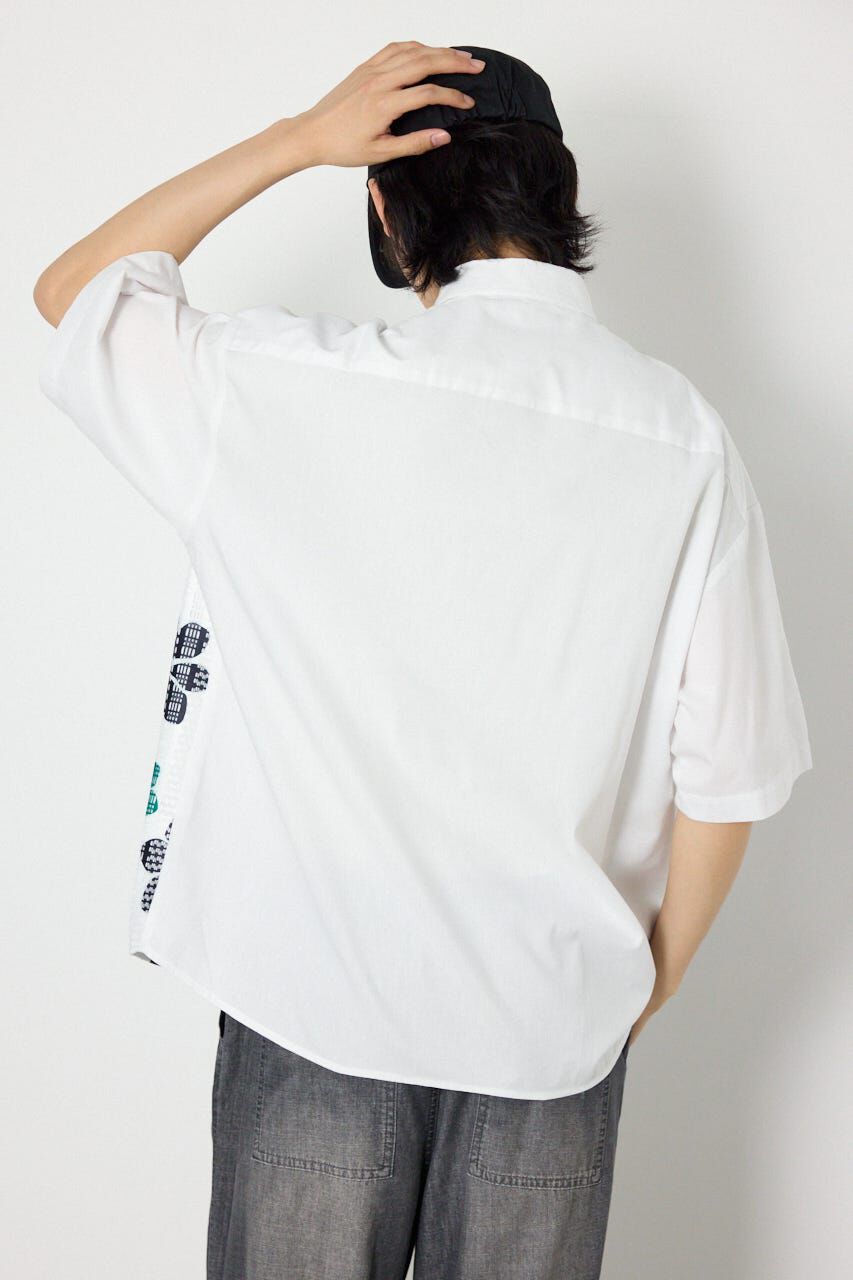 RODEO CROWNS「COOLMAX(R)ファブリック製・フラワーレースシャツ」|シャツ・ブラウス|