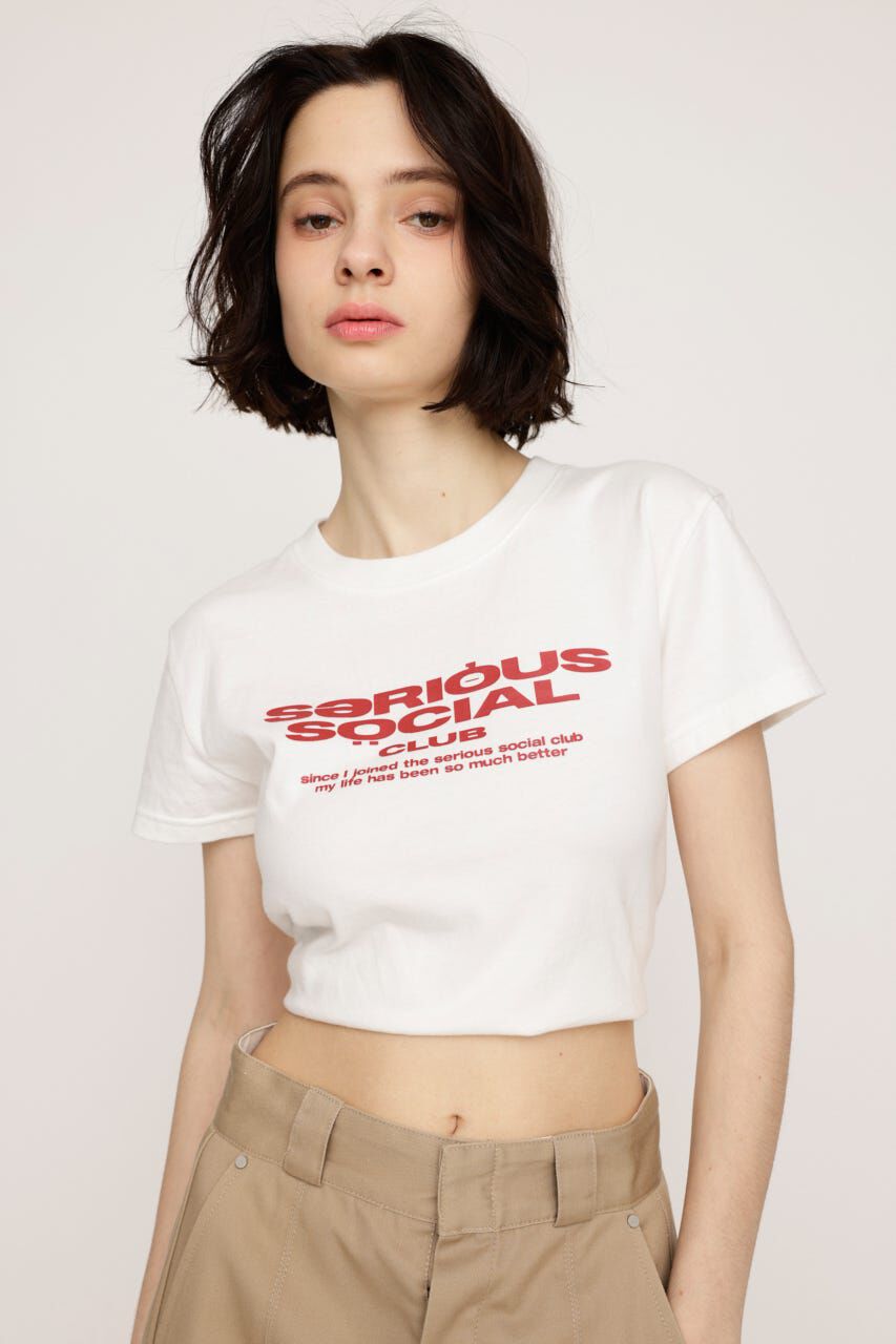 SLY「COMPACT LOGO Tシャツ」|Tシャツ・カットソー|