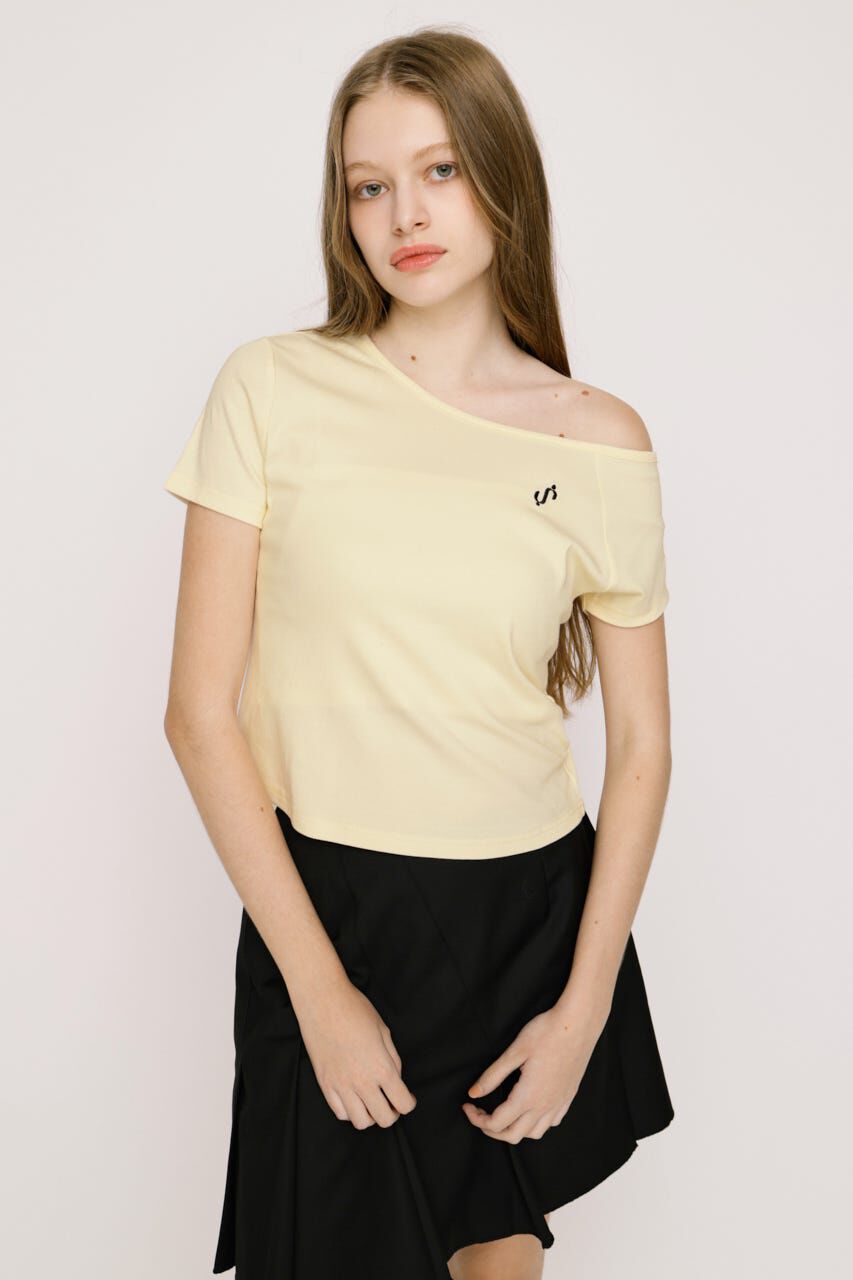 SLY「ONE SHOULDER S. トップス」|Tシャツ・カットソー|