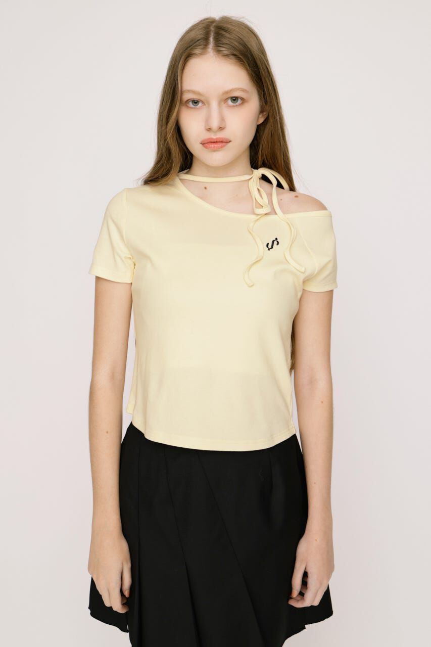 SLY「ONE SHOULDER S. トップス」|Tシャツ・カットソー|