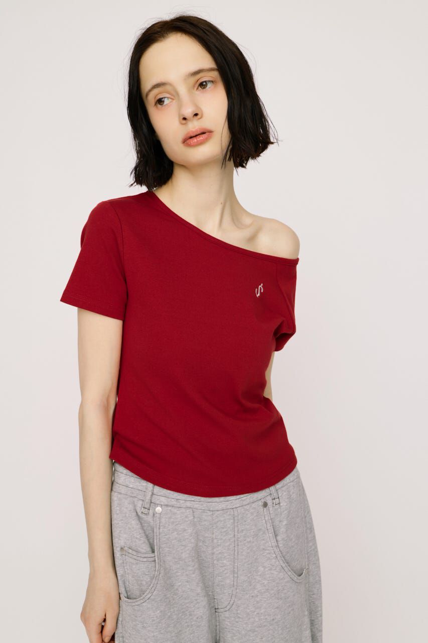 SLY「ONE SHOULDER S. トップス」|Tシャツ・カットソー|