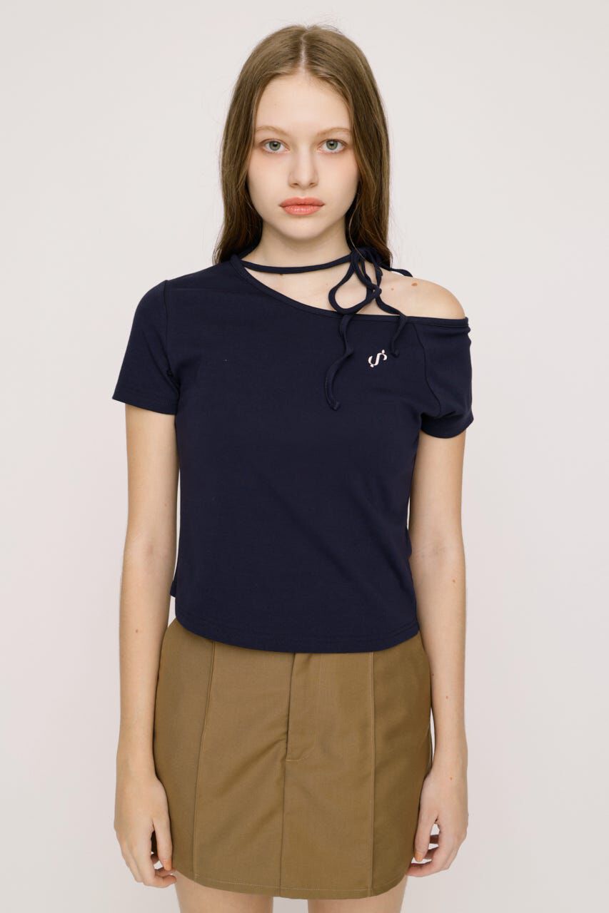 SLY「ONE SHOULDER S. トップス」|Tシャツ・カットソー|