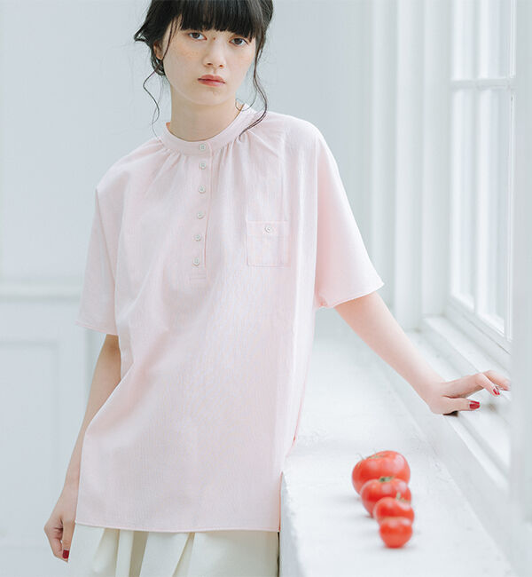 休日と詩「トゥデイズノースリーブ」|シャツ・ブラウス|