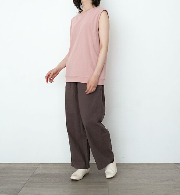 オローネ「モスモスノースリーブ」|Tシャツ・カットソー|