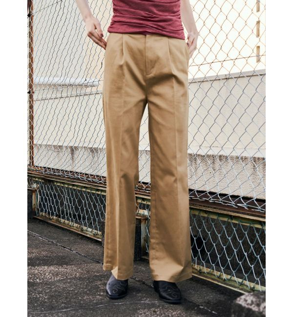 Ungrid「ストレッチチノフレアパンツ」|その他|