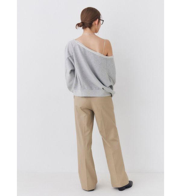 Ungrid「ストレッチチノフレアパンツ」|その他|