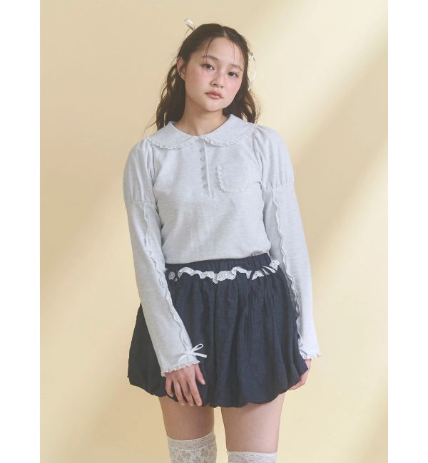 merry jenny「くしゅっとレースかぼちゃパンツ」|その他|