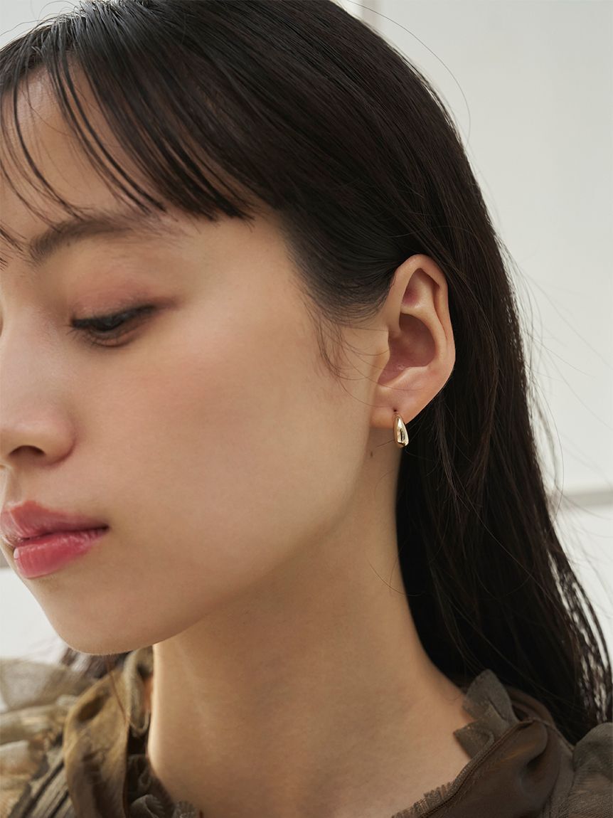 SNIDEL「ナチュラルストーンピアス」|ピアス|