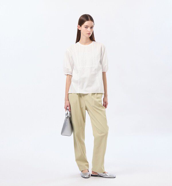 MACKINTOSH PHILOSOPHY「フロントレースブラウス」|シャツ・ブラウス|