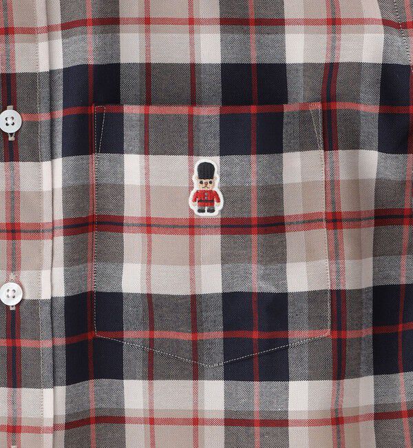MACKINTOSH PHILOSOPHY「【WEB&一部店舗限定】シャンブレー/ハウスチェック 半袖ボタンダウン」|シャツ・ブラウス|