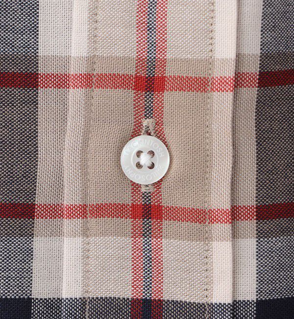 MACKINTOSH PHILOSOPHY「【WEB&一部店舗限定】シャンブレー/ハウスチェック 半袖ボタンダウン」|シャツ・ブラウス|