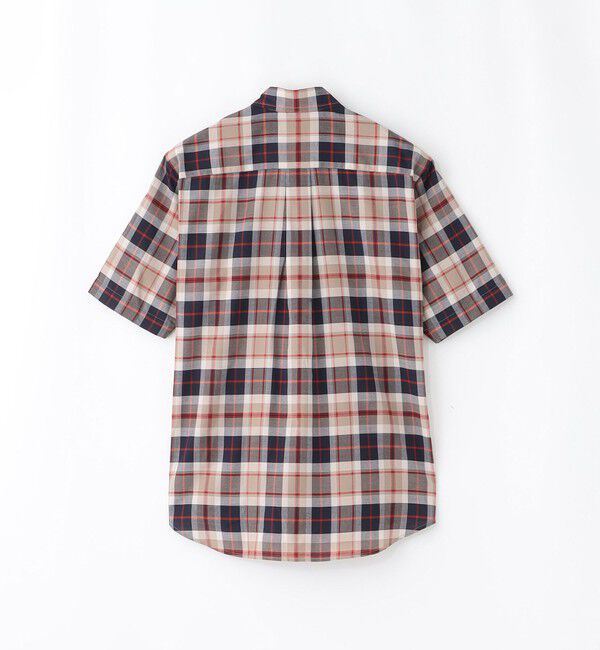 MACKINTOSH PHILOSOPHY「【WEB&一部店舗限定】シャンブレー/ハウスチェック 半袖ボタンダウン」|シャツ・ブラウス|