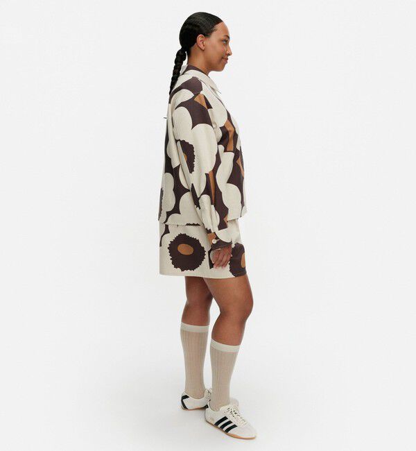 Marimekko「Pilkkoa Unikko オーバーシャツ」|シャツ・ブラウス|