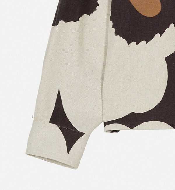 Marimekko「Pilkkoa Unikko オーバーシャツ」|シャツ・ブラウス|