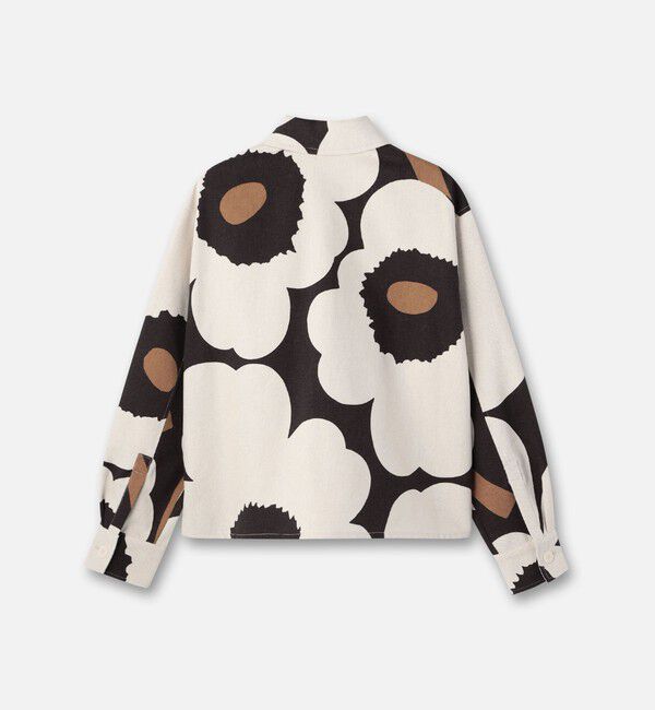 Marimekko「Pilkkoa Unikko オーバーシャツ」|シャツ・ブラウス|