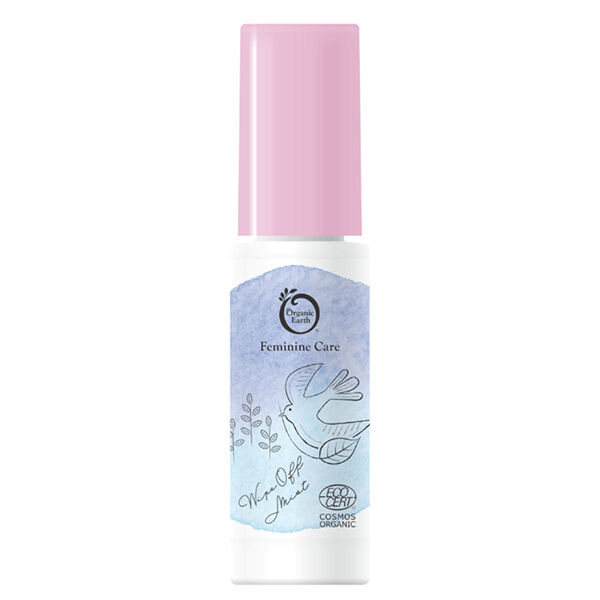  「オーガニックアース フェムケア 拭き取りミスト (35mL)」|ボディクレンジング|
