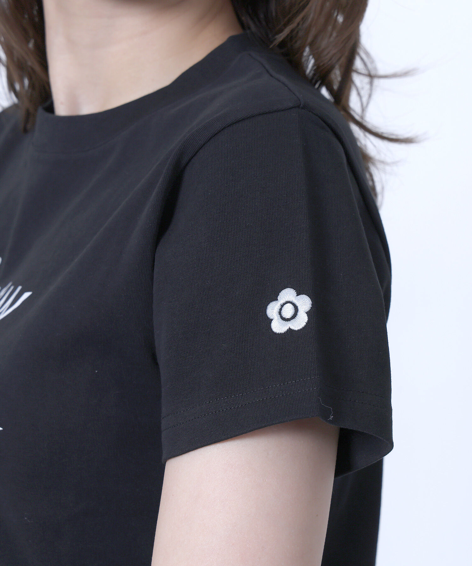 MARY QUANT「リボンロゴ Tシャツ」|Tシャツ・カットソー|
