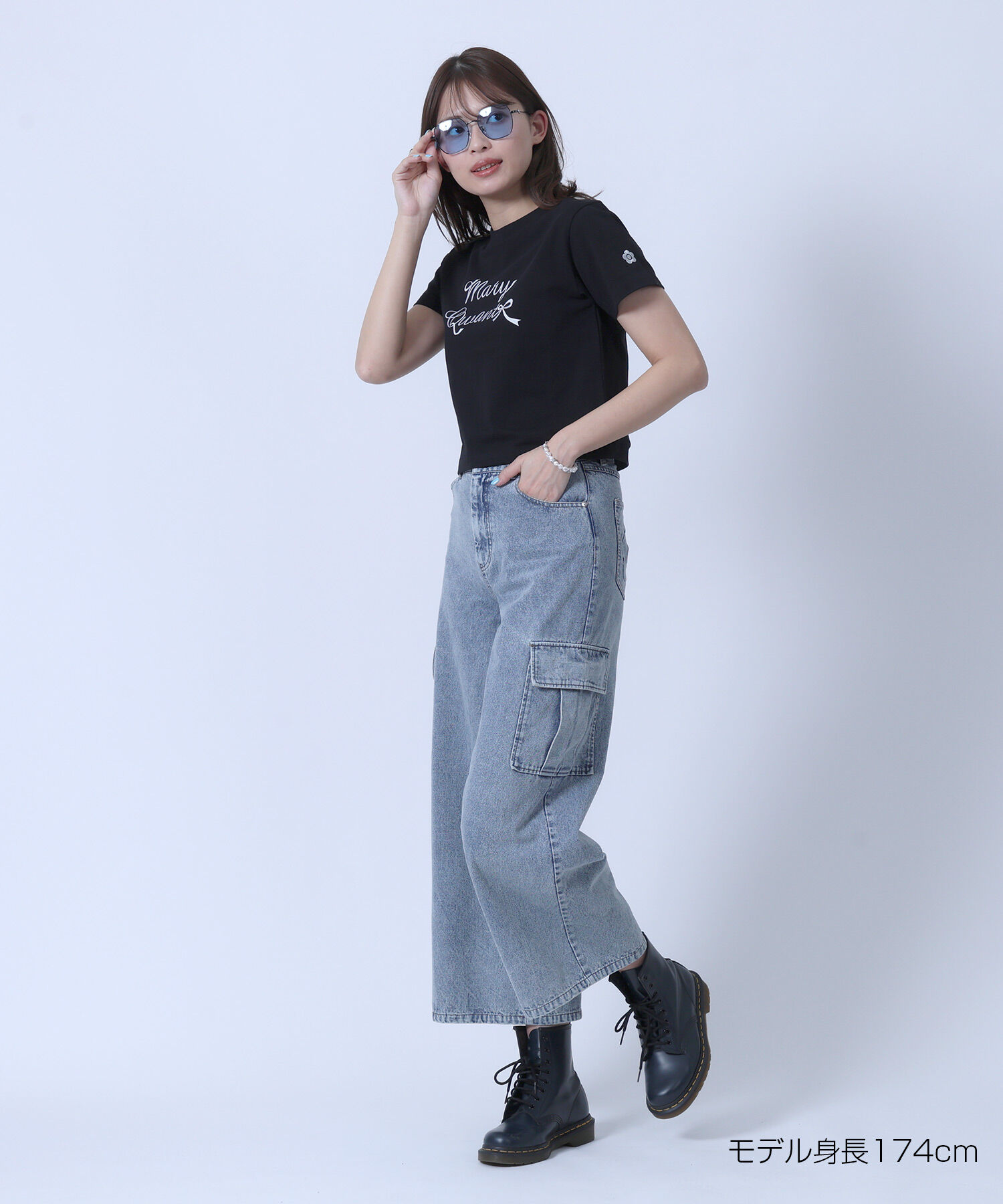 MARY QUANT「リボンロゴ Tシャツ」|Tシャツ・カットソー|