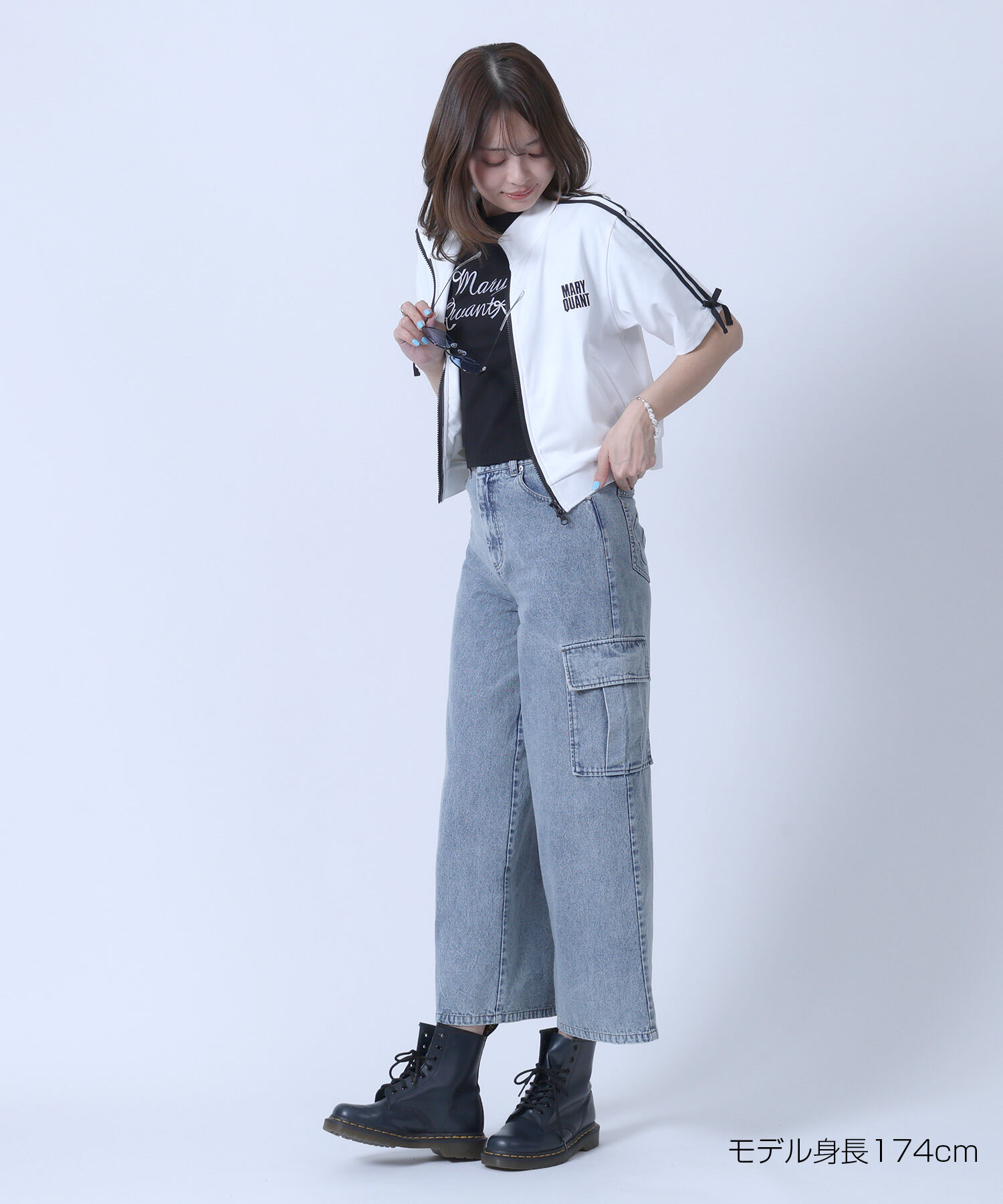 MARY QUANT「リボンロゴ Tシャツ」|Tシャツ・カットソー|