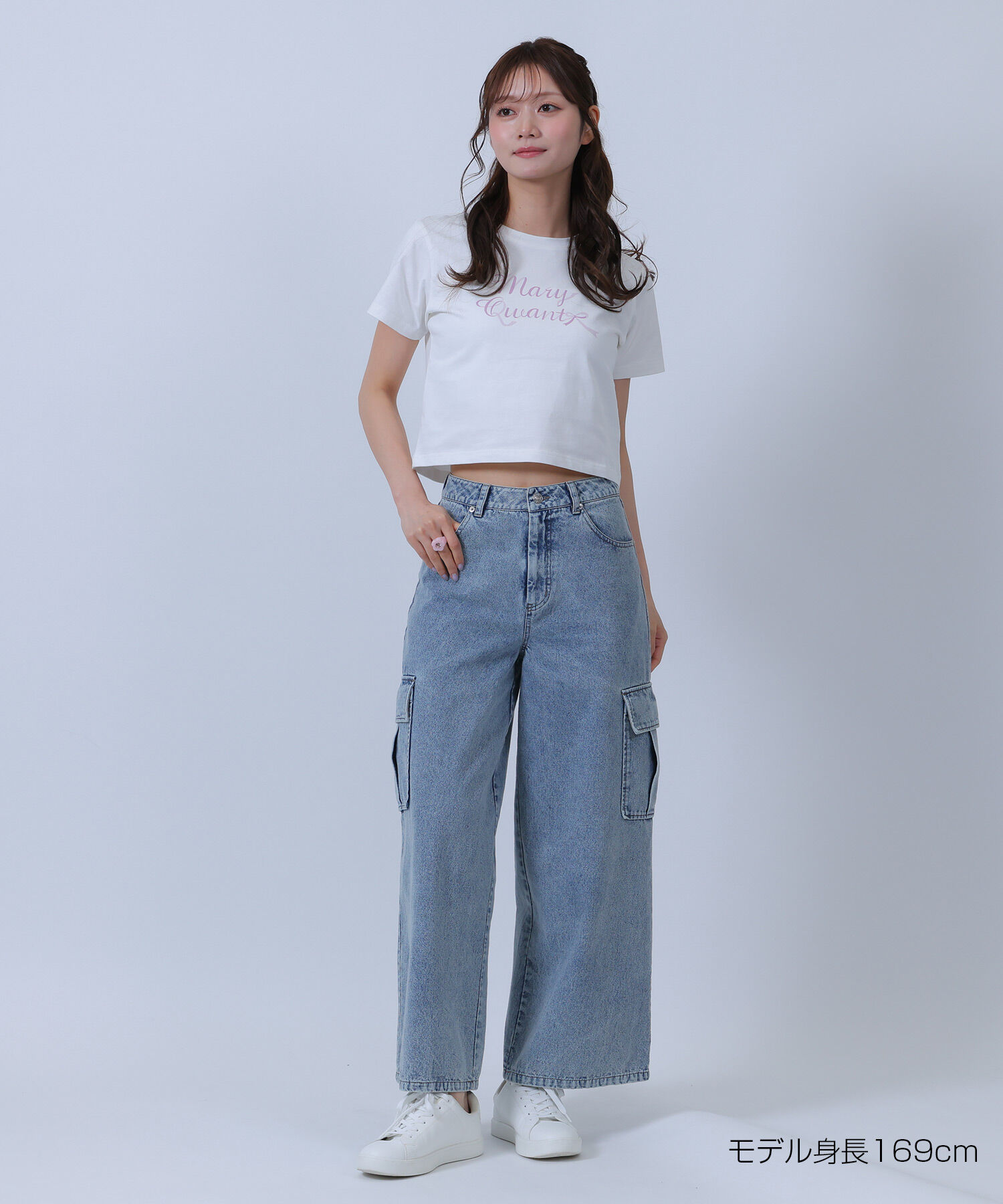 MARY QUANT「リボンロゴ Tシャツ」|Tシャツ・カットソー|