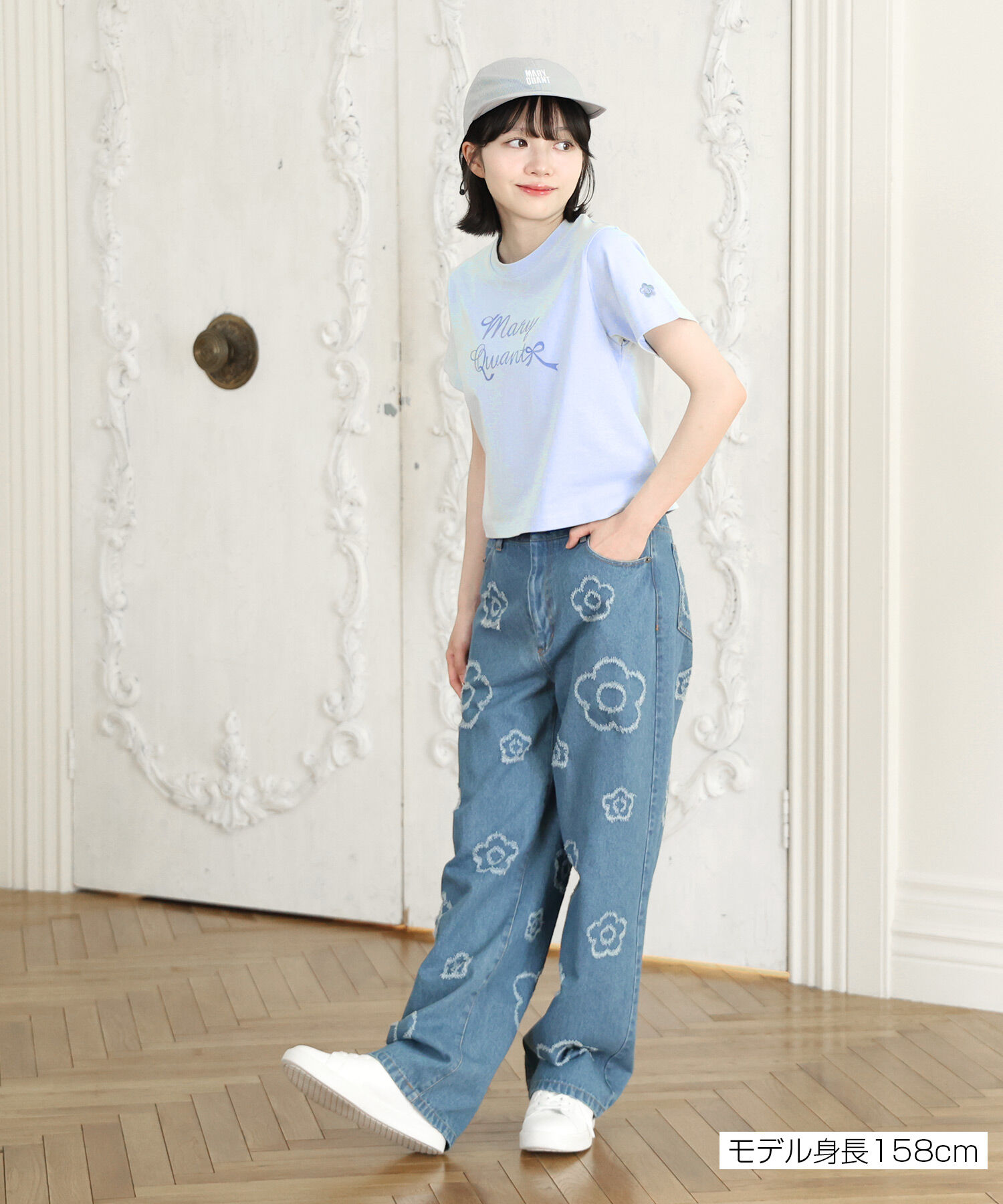 MARY QUANT「リボンロゴ Tシャツ」|Tシャツ・カットソー|