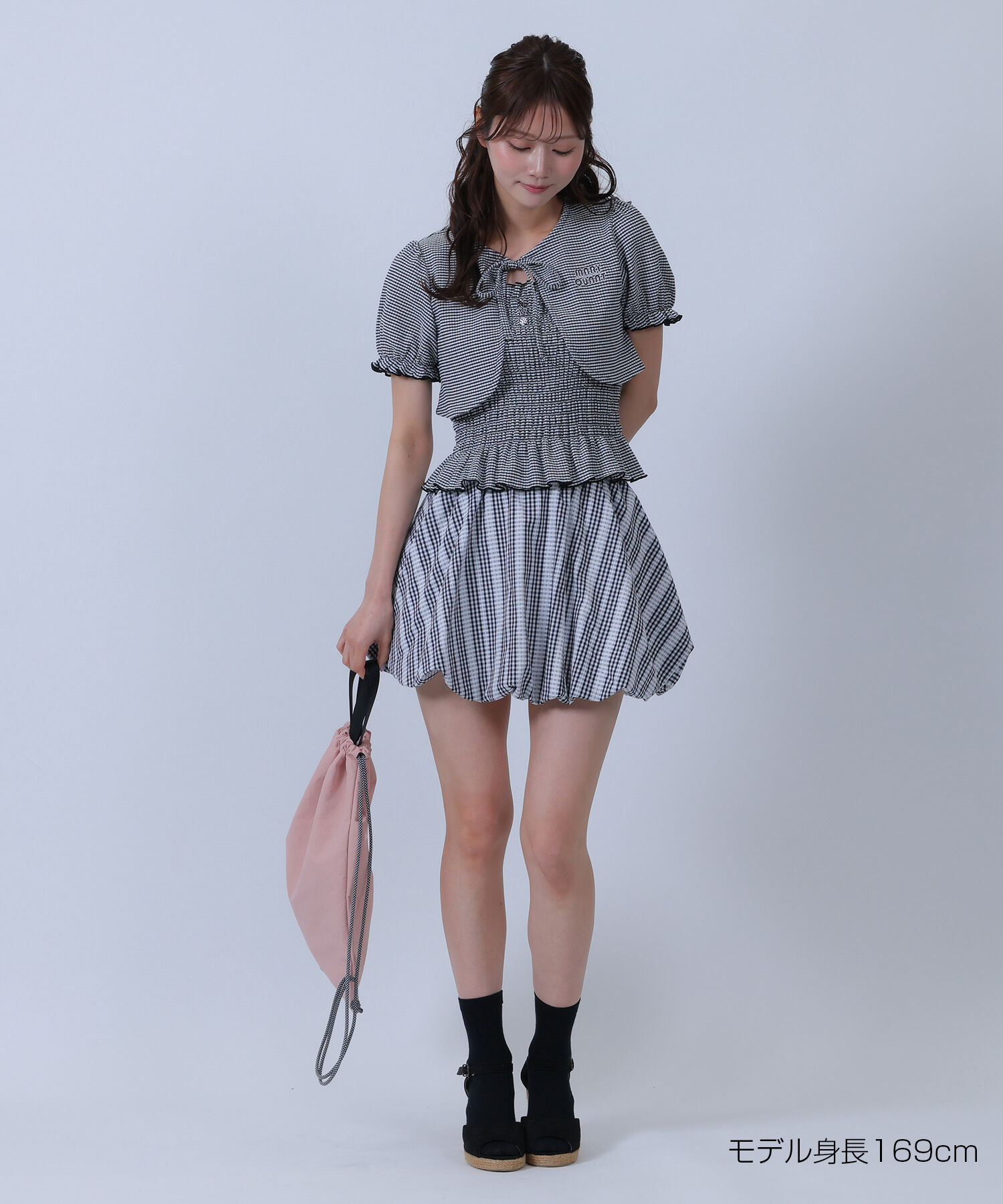 MARY QUANT「シャーリング アンサンブル」|シャツ・ブラウス|